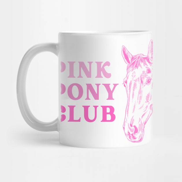 Pink Pony Girl by Likeable Design